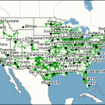 Carrier coverage maps comparison